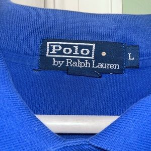 Large Darker deep blue Men’s Ralph Lauren polo